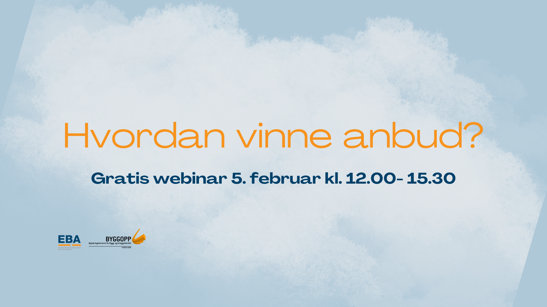 Gratis webinar: Hvordan vinne anbud?